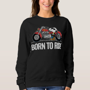 Jordnötter Snoopy & Hans motorcykel T Shirt