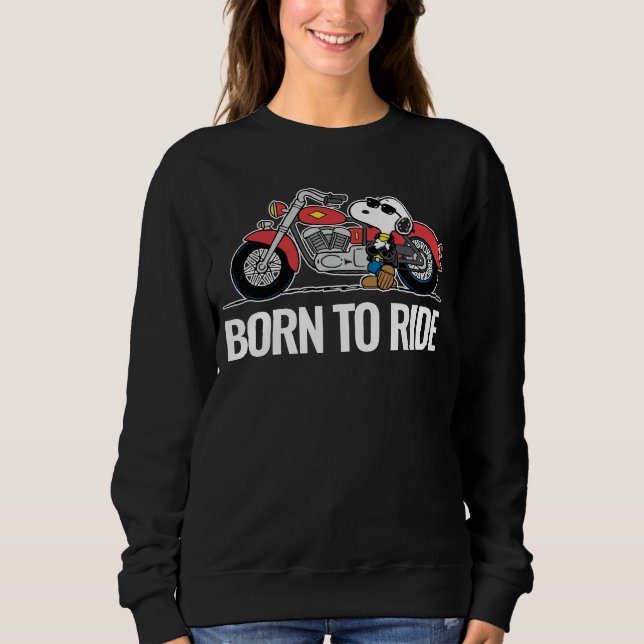 Jordnötter | Snoopy & Hans motorcykel T Shirt (Framsida)