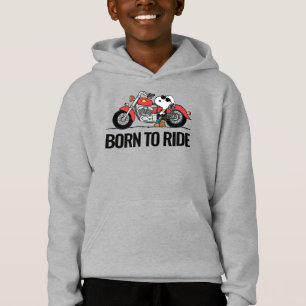 Jordnötter   Snoopy & Hans motorcykel T Shirt