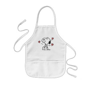 Jordnötter   Snoopy Hearts Barnförkläde