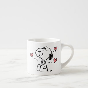 Jordnötter Snoopy Hearts Espressomugg