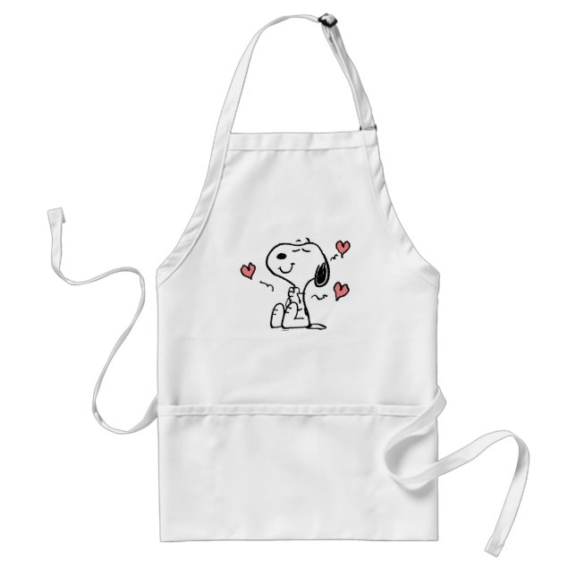 Jordnötter | Snoopy Hearts Förkläde (Framsidan)