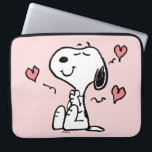 Jordnötter | Snoopy Hearts Laptop Fodral<br><div class="desc">Kolla in den här roligtens jordnötsdesign med Snoopy.</div>