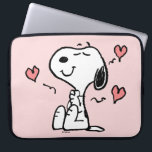 Jordnötter | Snoopy Hearts Laptop Fodral<br><div class="desc">Kolla in den här roligtens jordnötsdesign med Snoopy.</div>