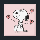 Jordnötter | Snoopy Hearts Magnet<br><div class="desc">Kolla in den här roligtens jordnötsdesign med Snoopy.</div>