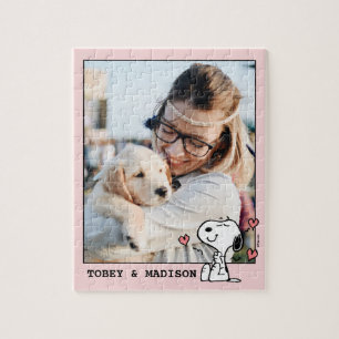 Jordnötter   Snoopy Hearts Pussel