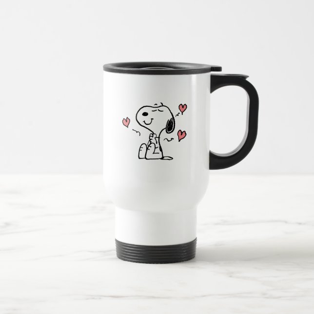 Jordnötter | Snoopy Hearts Resemugg (Höger)