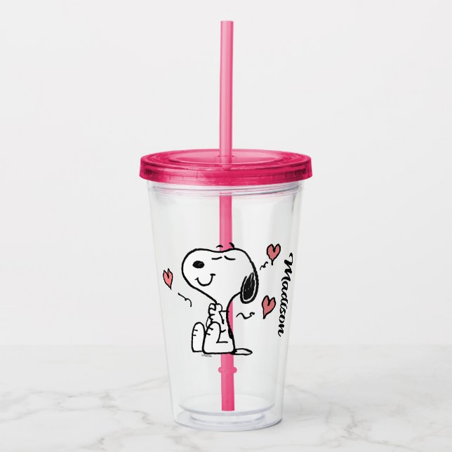Jordnötter | Snoopy Hearts Take Away Mugg (Framsida)
