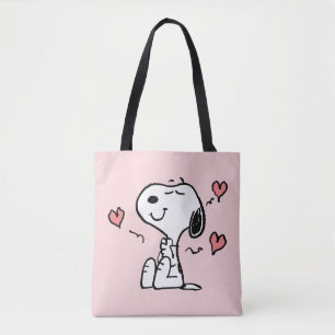 Jordnötter Snoopy Hearts Tygkasse