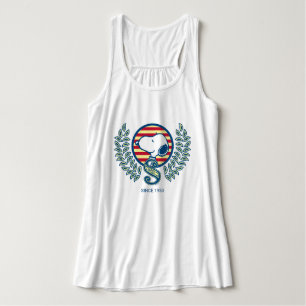 Jordnötter   Snoopy Heraldry Linne Med Racerback