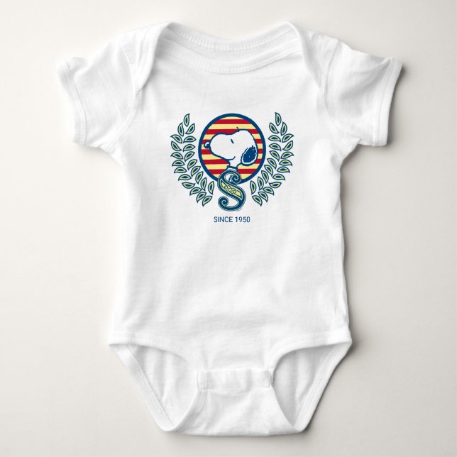 Jordnötter | Snoopy Heraldry T Shirt (Framsida)