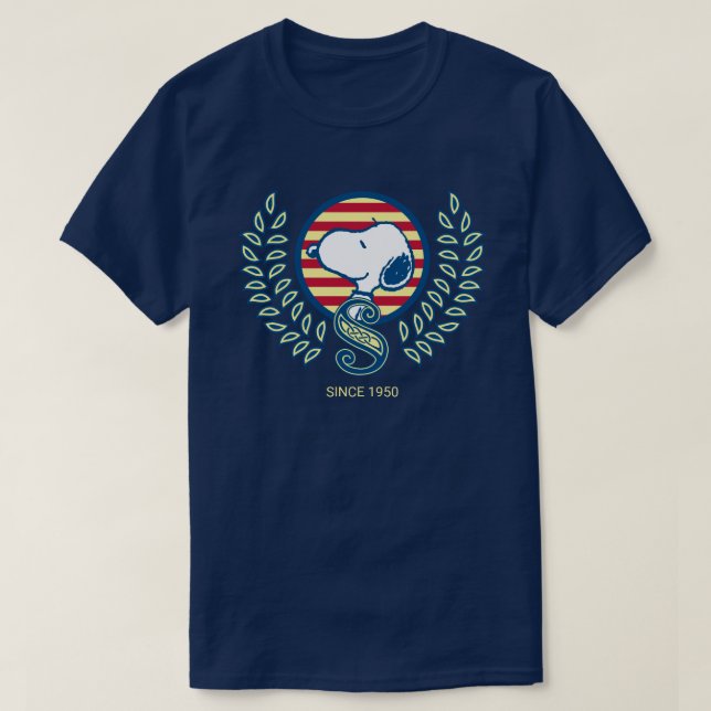 Jordnötter | Snoopy Heraldry T Shirt (Design framsida)