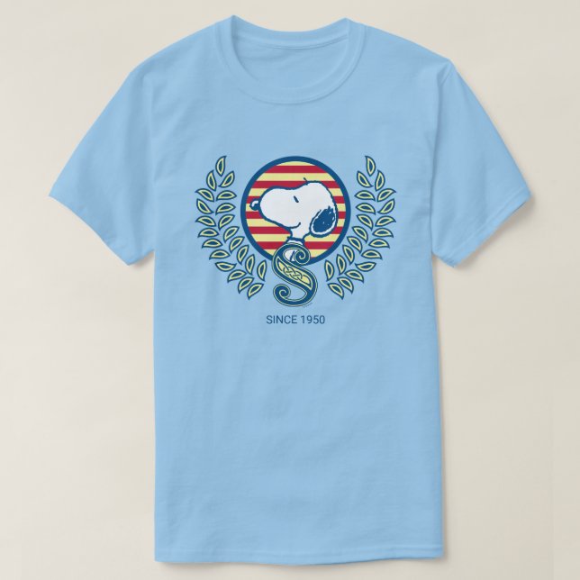 Jordnötter | Snoopy Heraldry T Shirt (Design framsida)