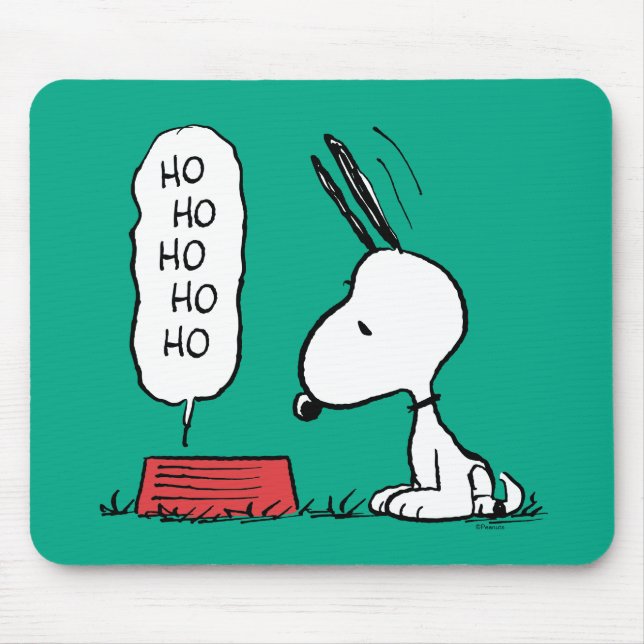 Jordnötter | Snoopy Ho Ho Ho Food Dish Musmatta (Framsidan)
