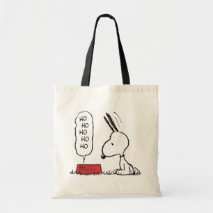 Jordnötter   Snoopy Ho Ho Ho Food Dish Tygkasse