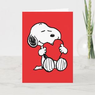Jordnötter   Snoopy Hugger Heart   Lägg till foto Kort