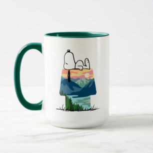Jordnötter Snoopy Hund House Go-Vild Mugg