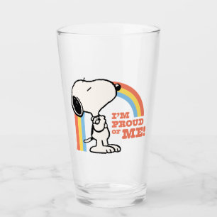 Jordnötter   Snoopy I är stolt över mig Glaskopp