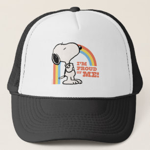 Jordnötter Snoopy I är stolt över mig Keps