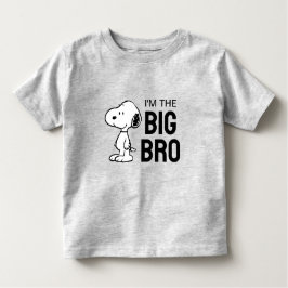 Jordnötter Snoopy | Jag är storebror T Shirt