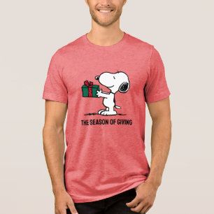 Jordnötter   Snoopy jul Gift Giver T Shirt