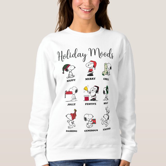 Jordnötter | Snoopy Jul Helgdag Moderna T Shirt (Framsida)