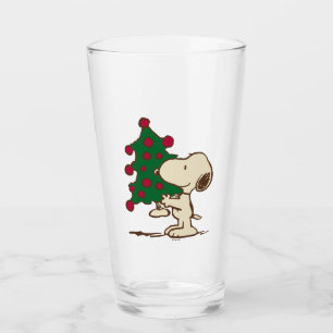 Jordnötter Snoopy Julgran Glaskopp