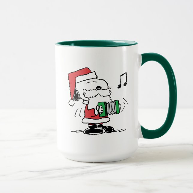 Jordnötter | Snoopy Jultomten Accordian Mugg (Höger)