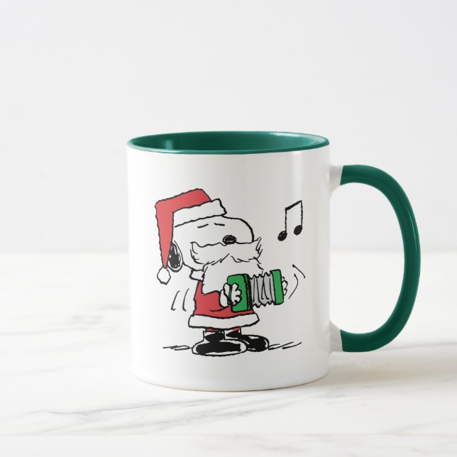 Jordnötter | Snoopy Jultomten Accordian Mugg (Höger)