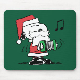 Jordnötter Snoopy Jultomten Accordian Musmatta