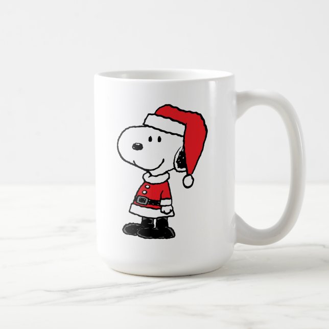 Jordnötter | Snoopy Jultomten Kaffemugg (Höger)