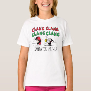 Jordnötter   Snoopy Jultomten & Lucy T Shirt