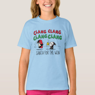 Jordnötter   Snoopy Jultomten & Lucy T Shirt