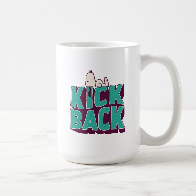 Jordnötter | Snoopy Kickback Kaffemugg (Höger)
