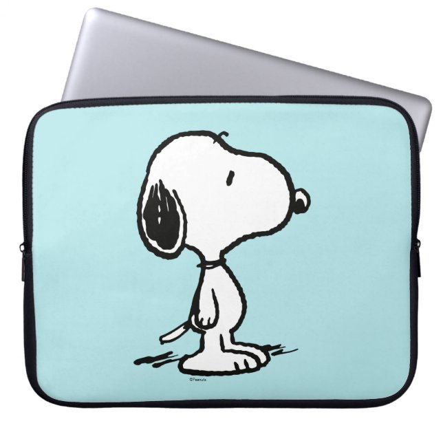 Jordnötter | Snoopy Laptop Fodral (Framsidan)