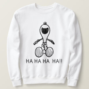 Jordnötter   Snoopy Laughs Lång Ärmad Tröja
