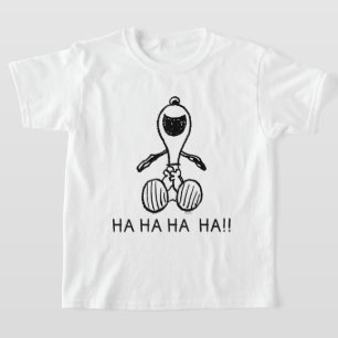 Jordnötter   Snoopy Laughs T Shirt