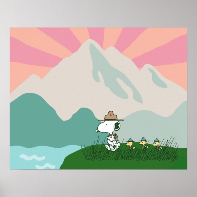 Jordnötter | Snoopy Ledare för paketet Poster (Framsidan)
