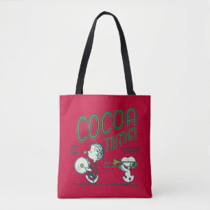 Jordnötter Snoopy & Linus Cocoa-tid Tygkasse