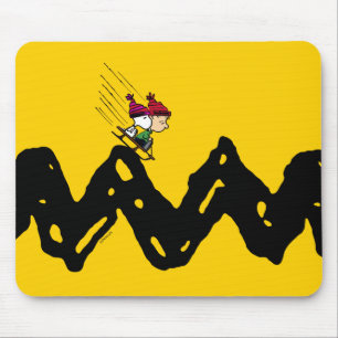 Jordnötter Snoopy & Linus Sled Ride Musmatta