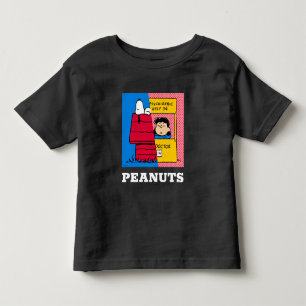 Jordnötter   Snoopy & Lucy halv & halv T Shirt