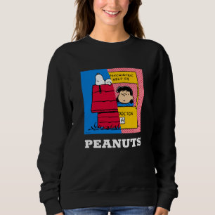 Jordnötter   Snoopy & Lucy halv & halv T Shirt