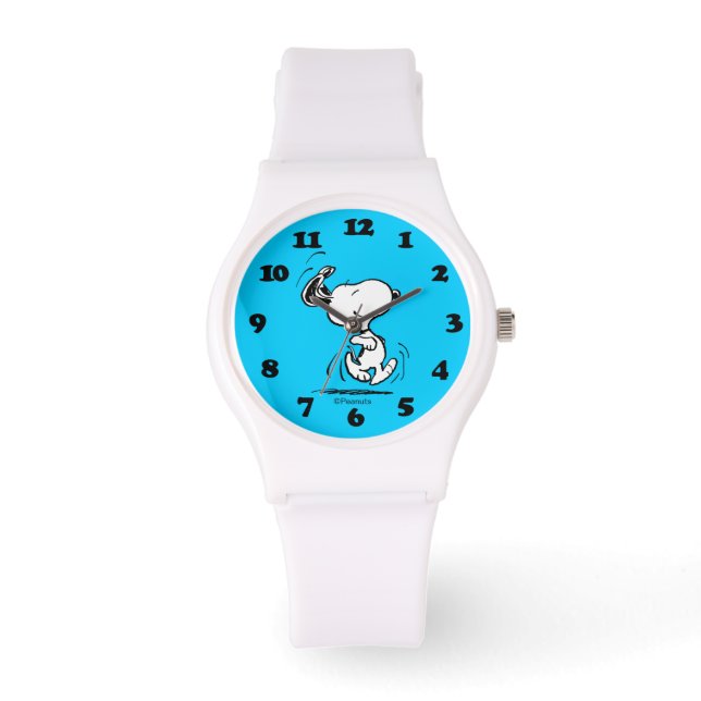 Jordnötter | Snoopy Lycklig Dance Armbandsur (Framsida)