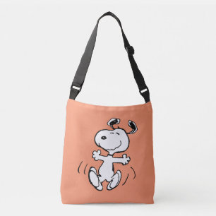 Jordnötter Snoopy Lycklig Dance Axelväska