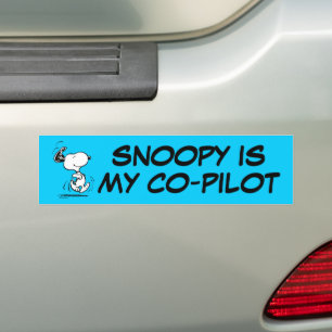 Jordnötter Snoopy Lycklig Dance Bildekal