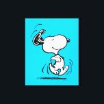 Jordnötter | Snoopy Lycklig Dance Canvastryck<br><div class="desc">Snoopy är Charlie Browns älskvärda beagle i tecknaden Peanuts av Charles M. Schulz. Kolla in den här söta Peanuts-designen med den här älskvärda hund.</div>