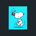 Jordnötter | Snoopy Lycklig Dance Canvastryck<br><div class="desc">Snoopy är Charlie Browns älskvärda beagle i tecknaden Peanuts av Charles M. Schulz. Kolla in den här söta Peanuts-designen med den här älskvärda hund.</div>