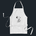 Jordnötter | Snoopy Lycklig Dance Förkläde<br><div class="desc">Snoopy är Charlie Browns älskvärda beagle i tecknaden Peanuts av Charles M. Schulz. Kolla in den här söta Peanuts-designen med den här älskvärda hund.</div>
