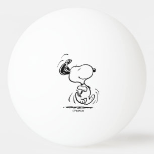 Jordnötter   Snoopy Lycklig Dance Pingisboll