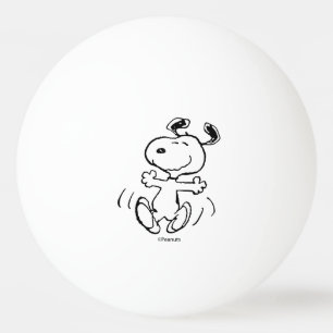Jordnötter   Snoopy Lycklig Dance Pingisboll
